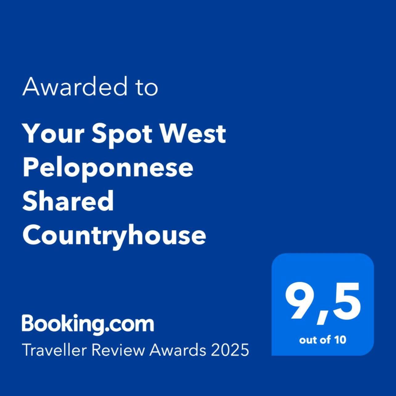 Your Spot West Peloponnese Shared Countryhouse Zacharo Buitenkant foto